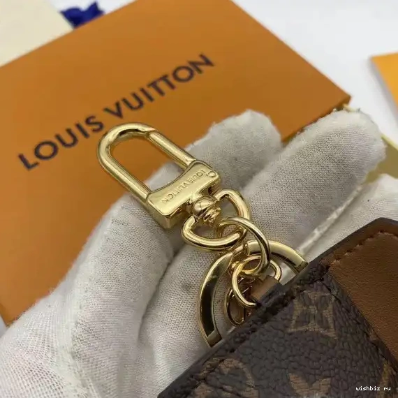 WIS KEY POUCH LOUIS CHARM VUITTON HOLDER AND KIRIGAMI BAG 0523